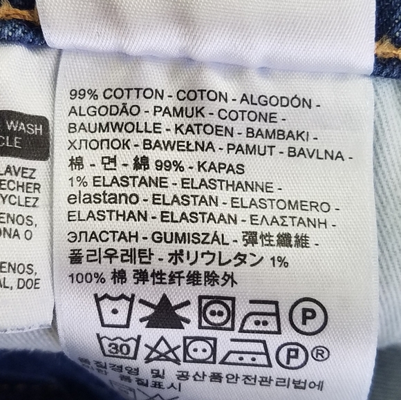 Levi's 502 Raw Hem (No From Manufacturer) Distressed  Regular Taper Jeans - Picture 15 of 15